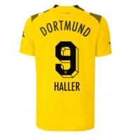 Fotbalové Dres Borussia Dortmund Sebastien Haller #9 Alternativní 2022-23 Krátký Rukáv